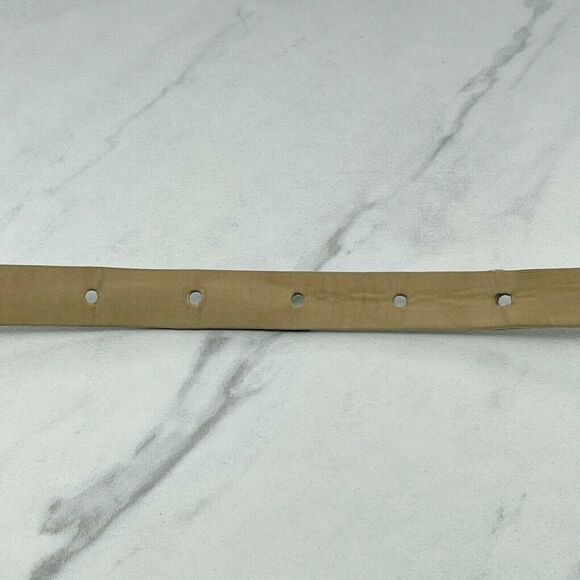 Ann Taylor LOFT Skinny Faux Suede Belt Silver Buckle Medium (M) ✨ - Picture 10 of 11